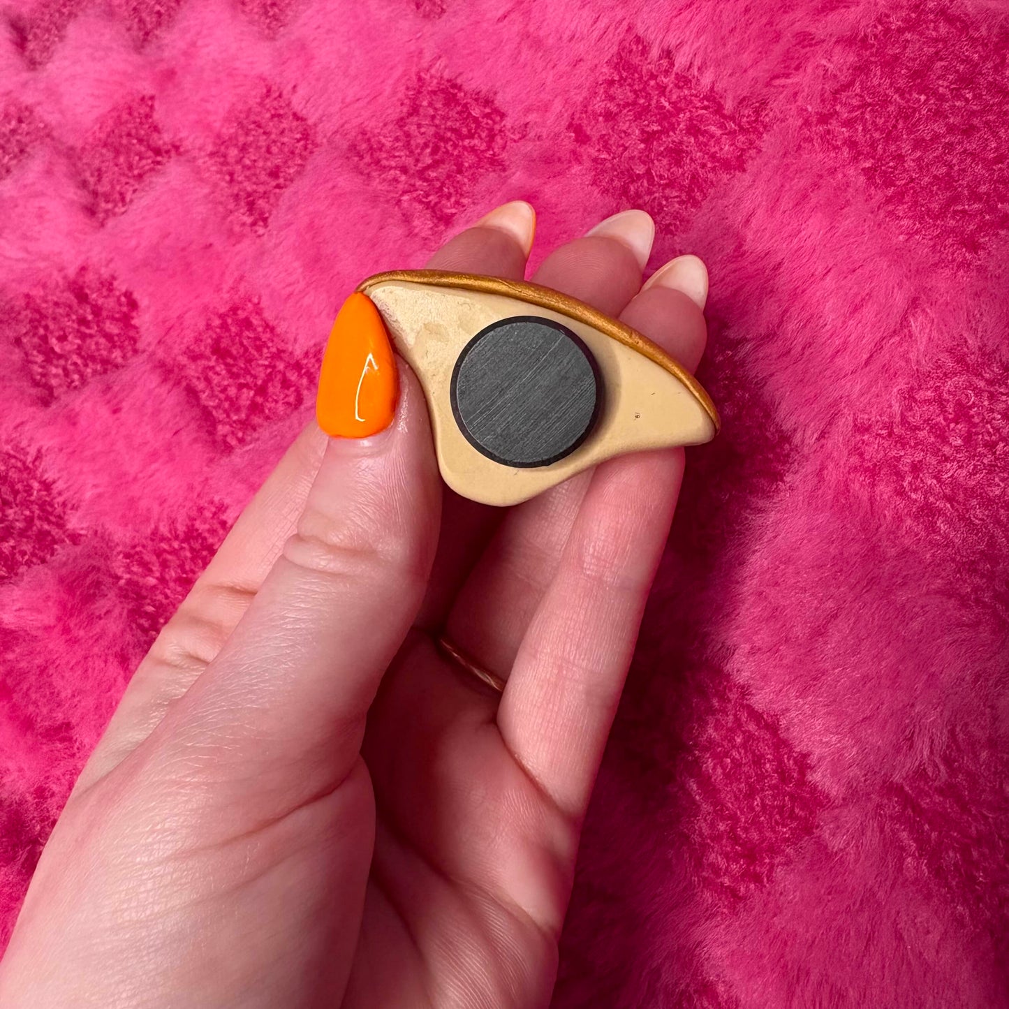 Gold Mushroom Magnet