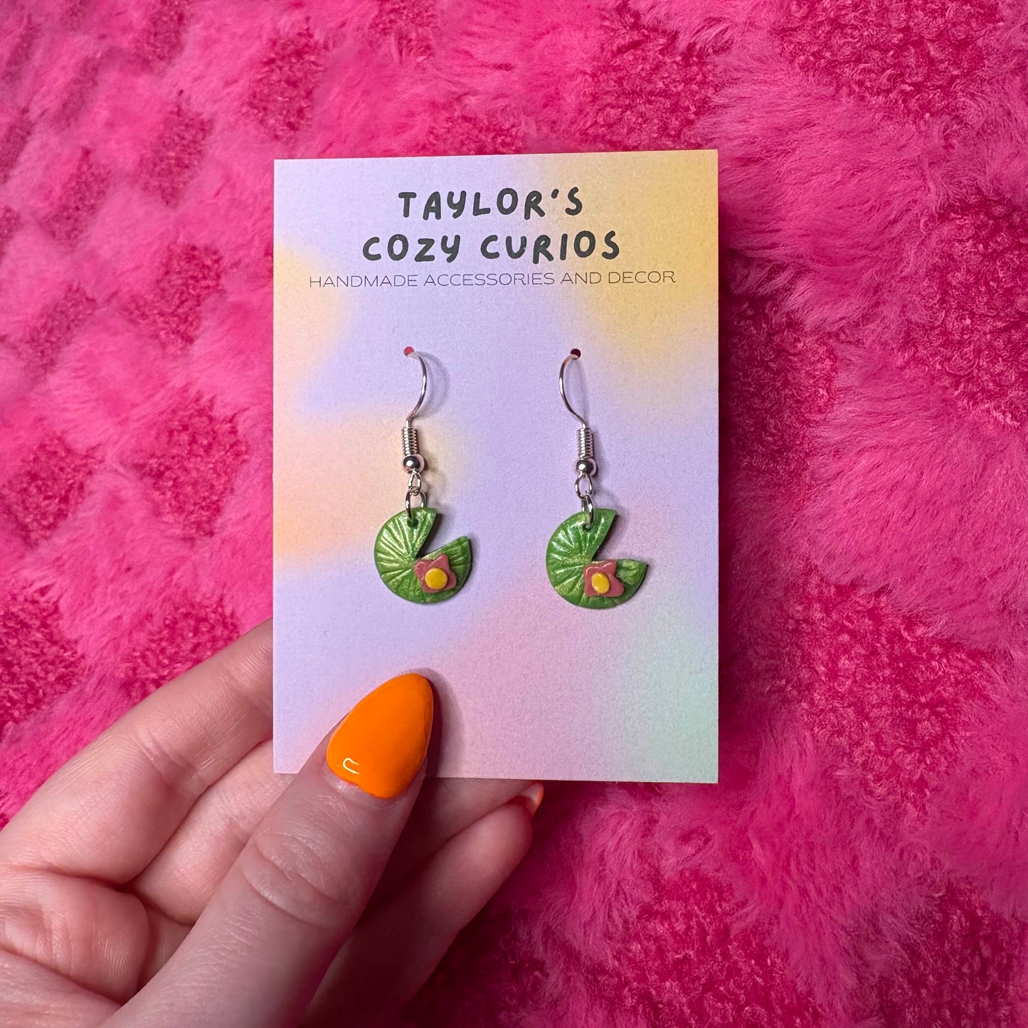 Lily Pad Earrings