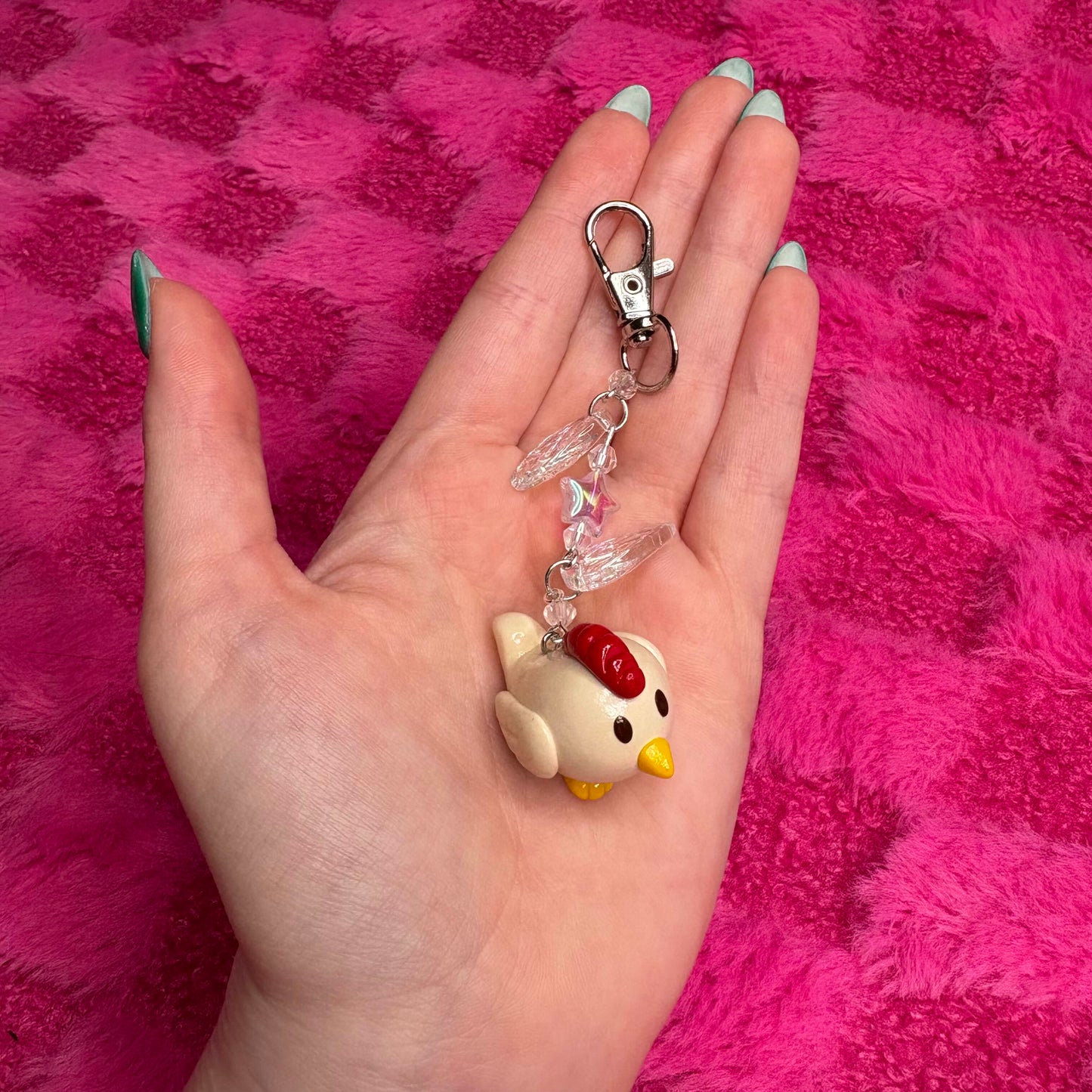Stardew Valley Chicken Blind Bag Keychain