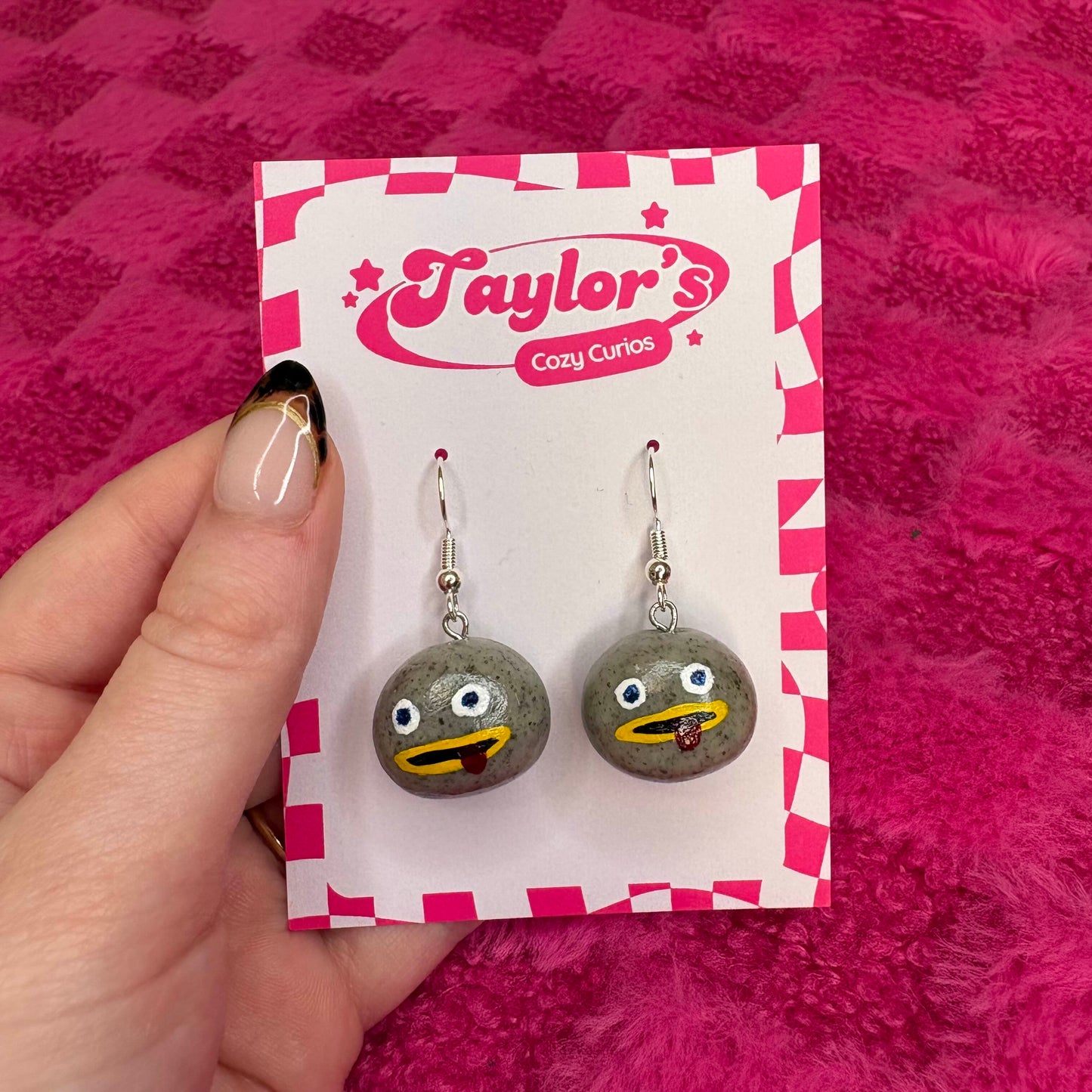 Pet Rock Earrings