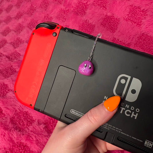 Purple Blob Switch Charm