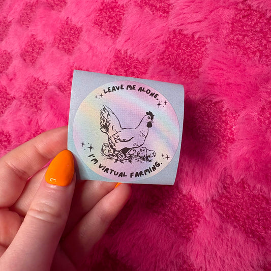 Virtual Farming Sticker
