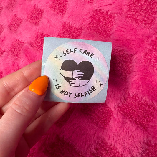 Self Care Sticker