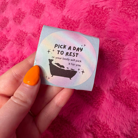 Rest Sticker