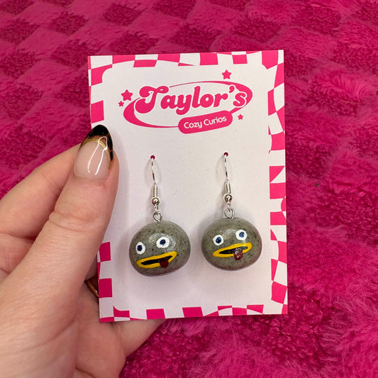 Pet Rock Earrings