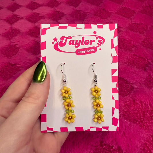 Sunflower Earrings
